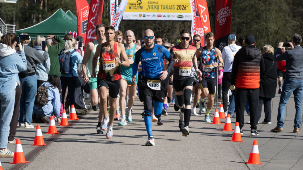 Około 800 osób uczestniczyło w 12. Biegu Pamięci Żołnierzy Wyklętych w Wilnie