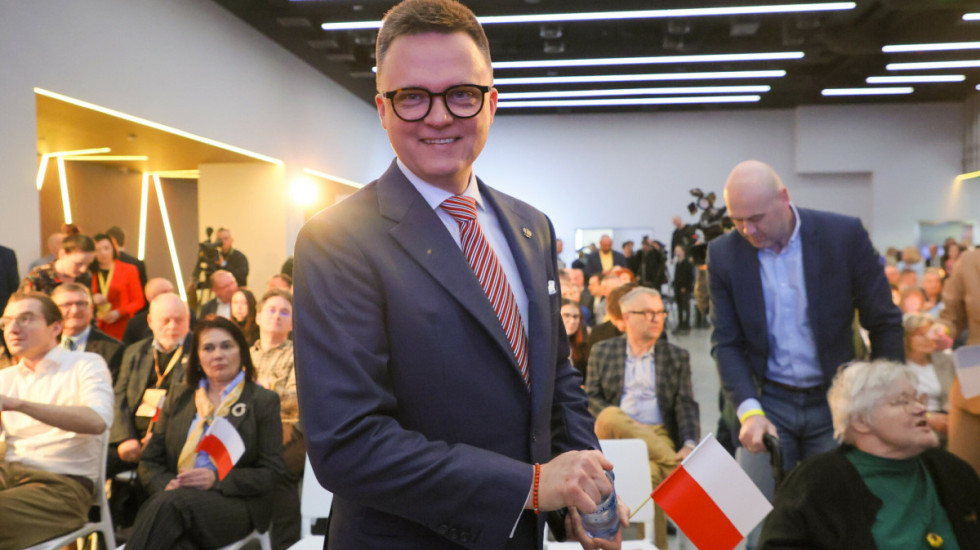 Hołownia o zmianach w Konstytucji, reformie Senatu i z radą dla Donalda Tuska