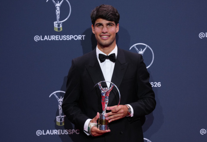 Sabalenka i Alcaraz z tytułami Sportowców Roku Laureus