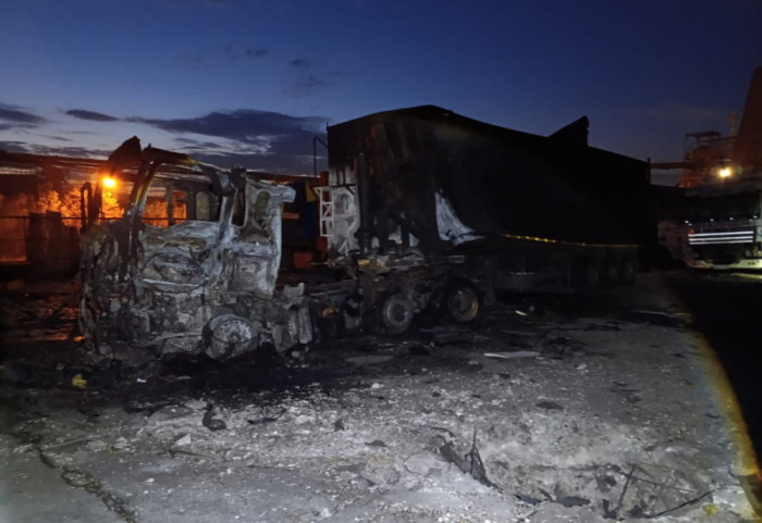 Rosyjski atak na Odessę. Uszkodzenia w porcie i transporcie towarowym