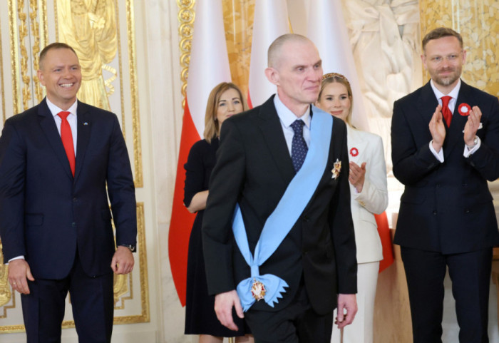 Poczobut odebrał Order Orła Białego