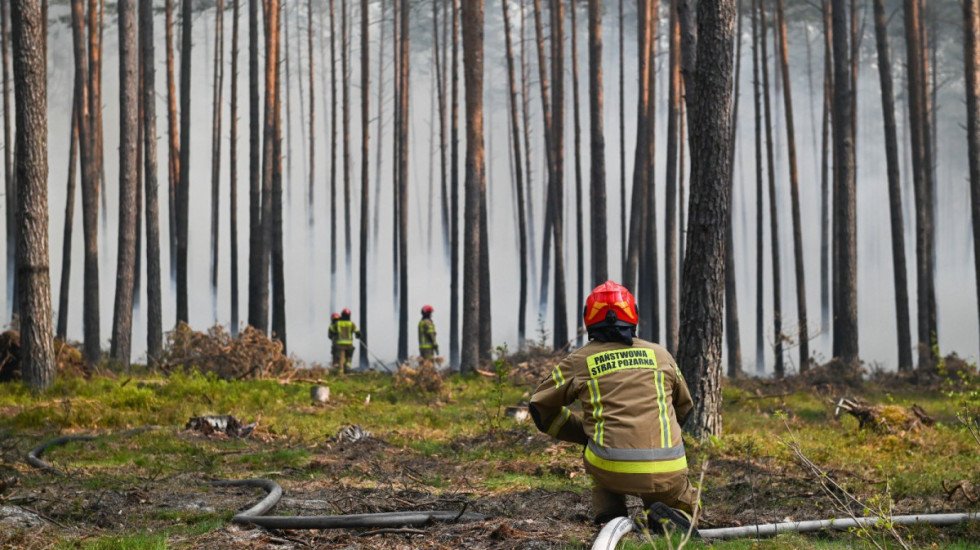 Pożar w Puszczy Solskiej - śmigłowce i samoloty wrócą do akcji w czwartek