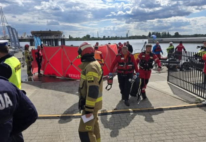 Tragedia na Wiśle w Płocku: 19-letni sternik zginął podczas Mistrzostw Polski skuterów wodnych