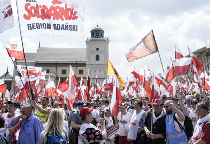 Marsz Solidarności z poparciem dla referendum klimatycznego