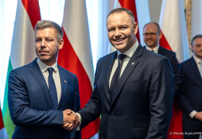 Premier Magyar u prezydenta Nawrockiego. Wśród tematów m.in. uniezależnienie Węgier od dostaw gazu z Rosji