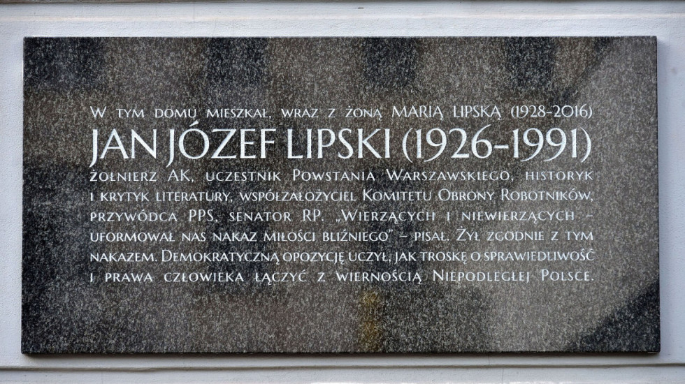 Senat uhonorował Jana Józefa Lipskiego. Wkrótce 100. rocznica urodzin bohatera opozycji