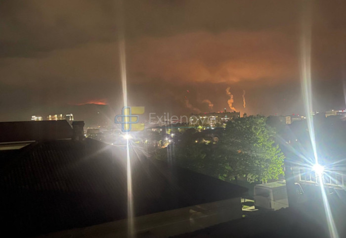 Atak ukraińskich dronów na rosyjski terminal paliwowy. Pożar w Noworosyjsku