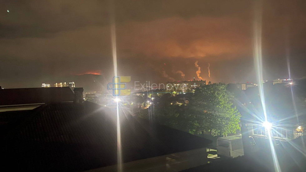 Atak ukraińskich dronów na rosyjski terminal paliwowy. Pożar w Noworosyjsku
