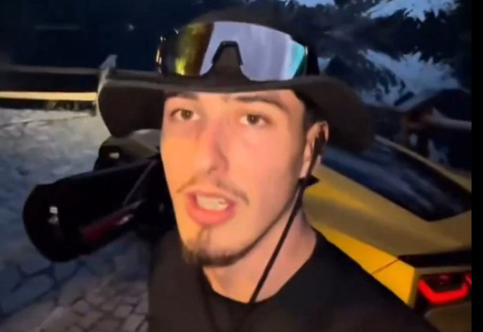 Ukraiński influencer wjechał Corvettą nad Morskie Oko. Opuścił już Polskę