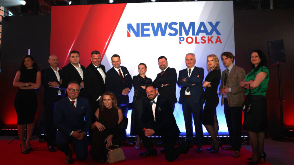 Zbliża się start Newsmax Polska TV. Stacja przedstawiła skład redakcyjny