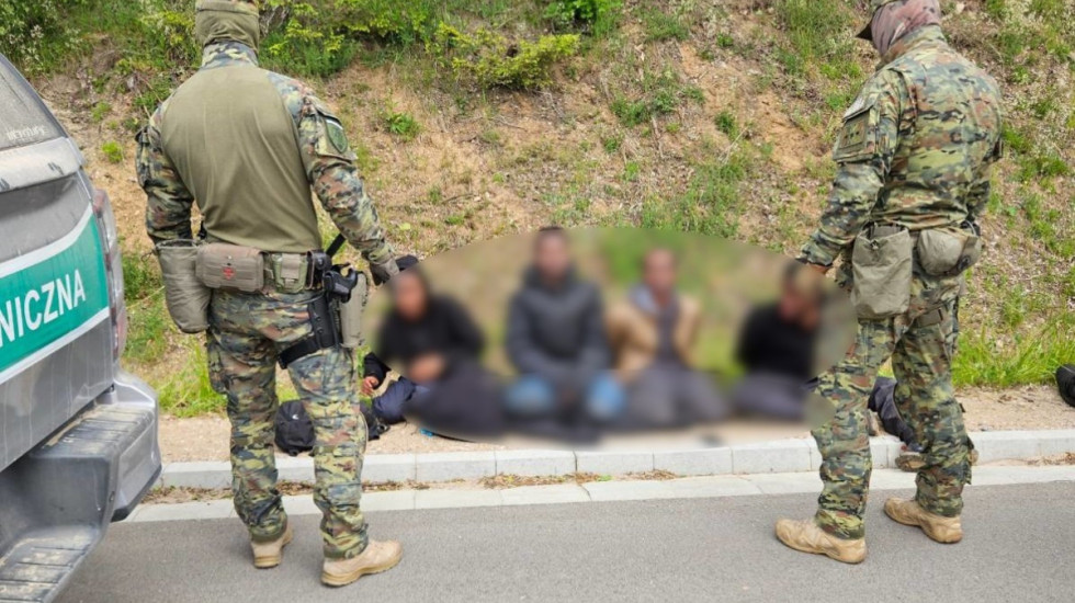 Kolejne zatrzymania przy granicy z Litwą. Rosnąca aktywność kurierów i migrantów